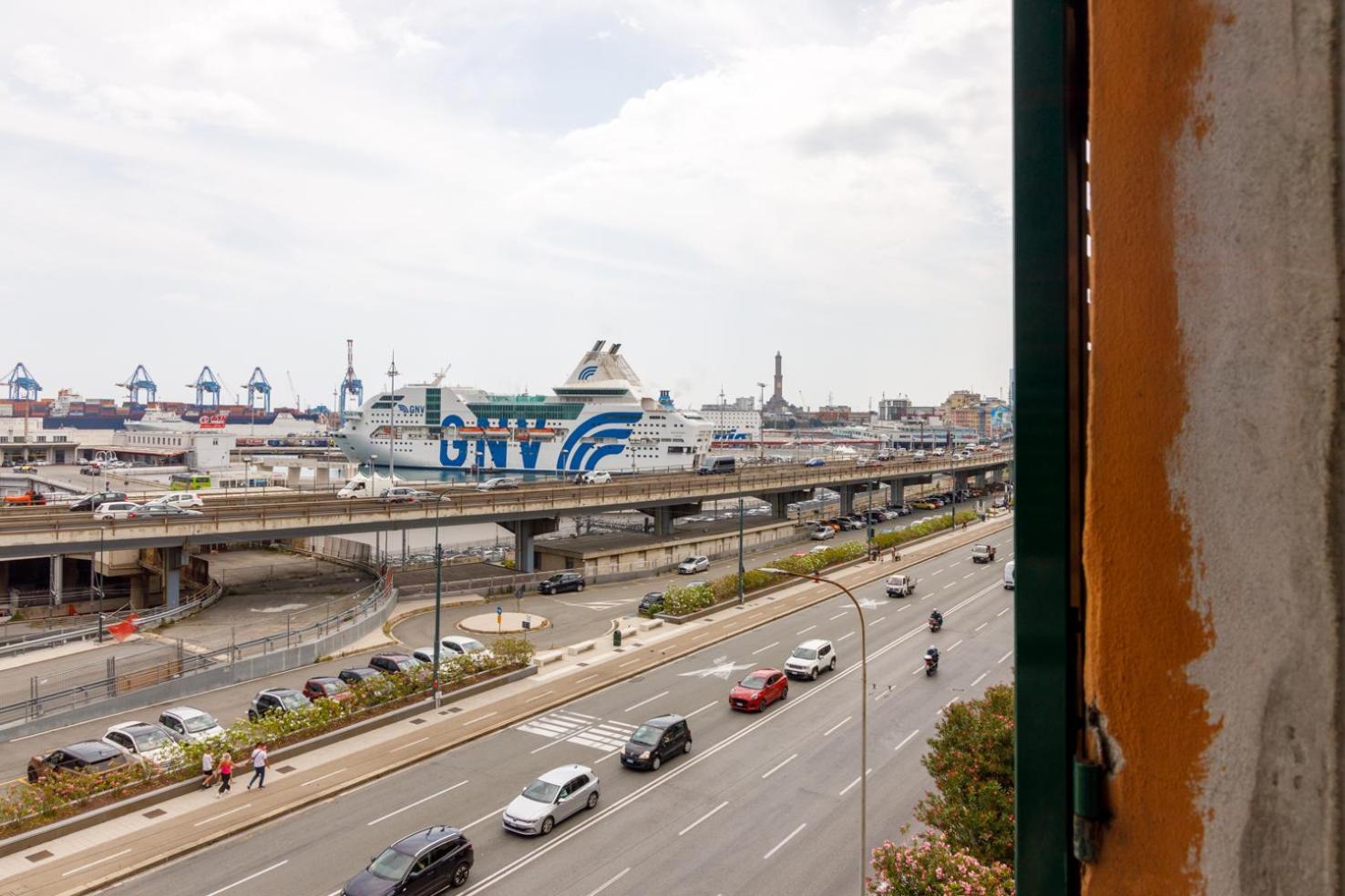 B&B Al Fronte Del Porto Genova Kültér fotó